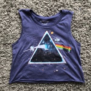 Pink Floyd Crop Tank
